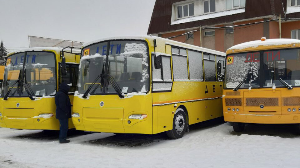 Челябинская область получила девять школьных автобусов
