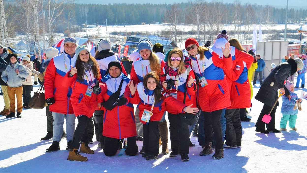 Волонтерский корпус чемпионата по ски-кроссу начал работу 
