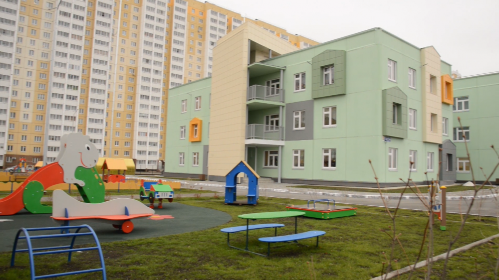 Новый детский сад на северо-западе Челябинска встретил своих воспитанников