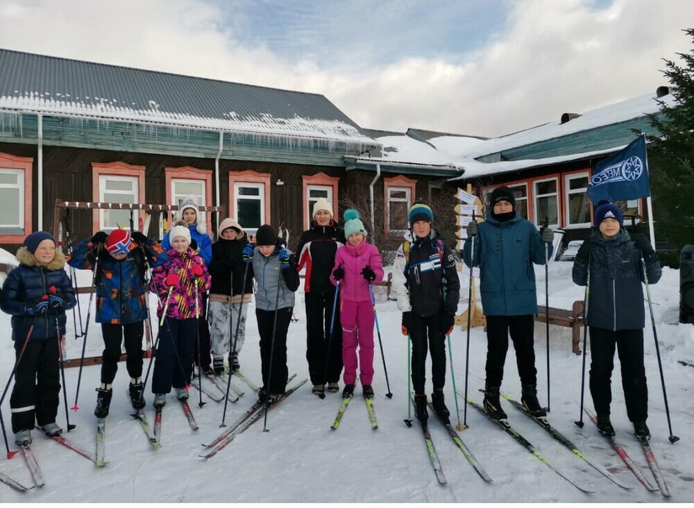На «Станции юных туристов» состоялись лыжные гонки «Метеор-старт»