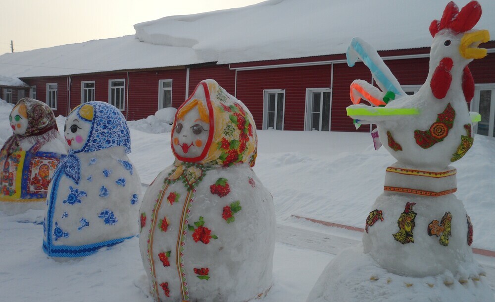 Конкурс на лучший снежный городок проходит в Челябинской области