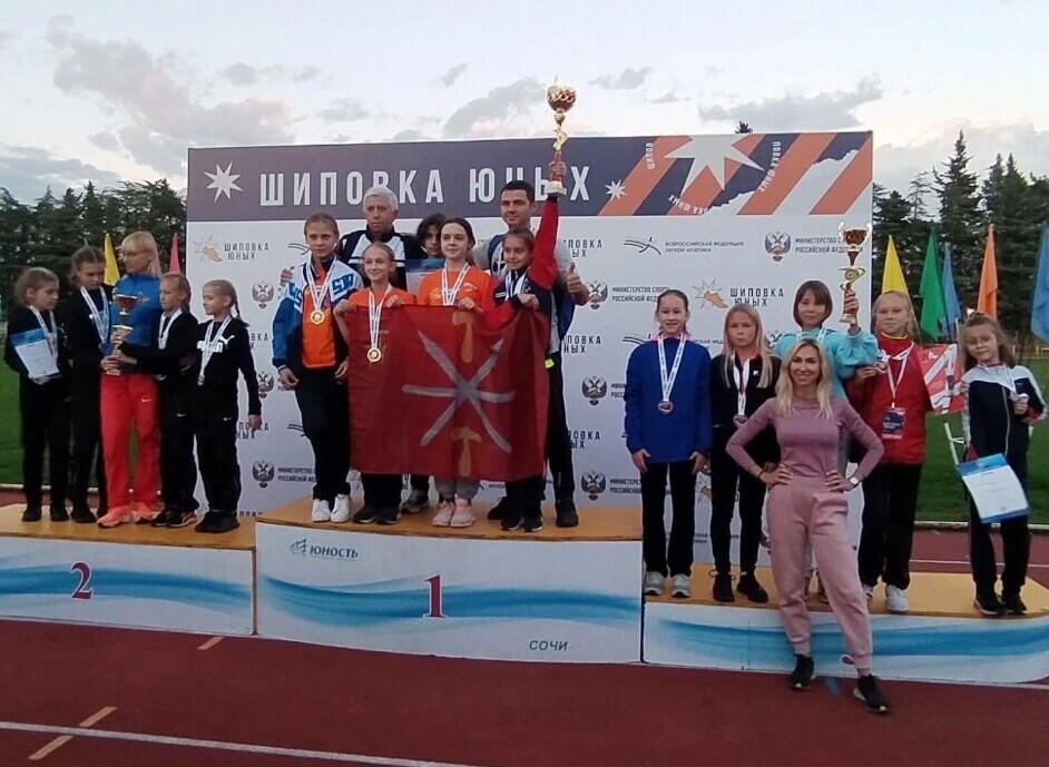 Уже на старте Всероссийского финала «Шиповка юных» школьники из Челябинской области завоевали две медали