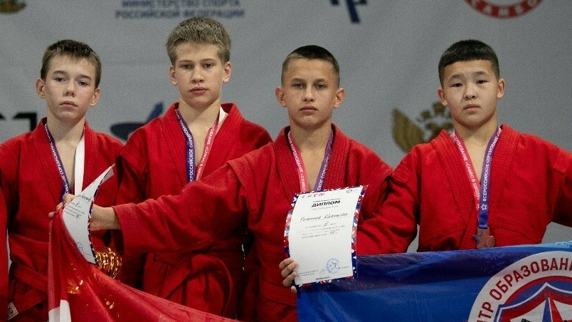 Спортсмены Челябинской области стали призерами Всероссийского финала Школьной лиги самбо