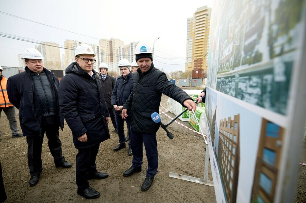 Губернатор Челябинской области Алексей Текслер проверил ход строительства Межуниверситетского кампуса в Челябинске