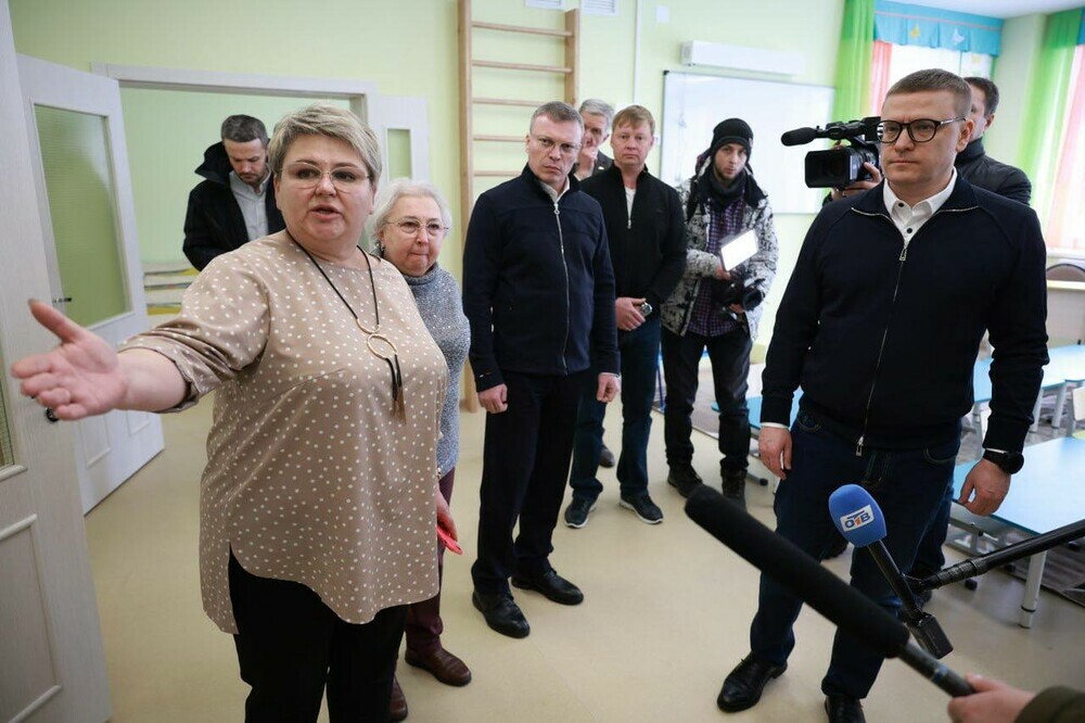 Губернатор Челябинской области проинспектировал новый детский сад на улице Грибоедова в Копейске