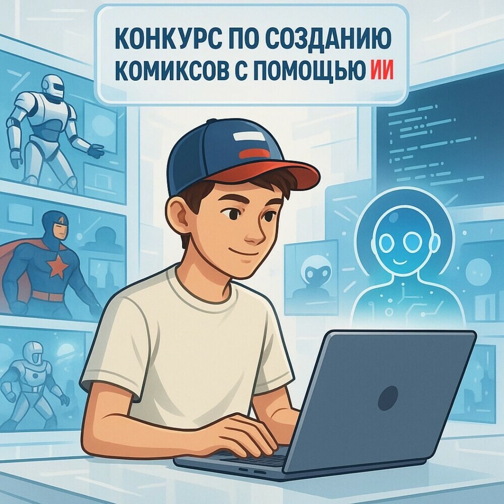 Стартовал Всероссийский конкурс по созданию комиксов с использованием технологий искусственного интеллекта