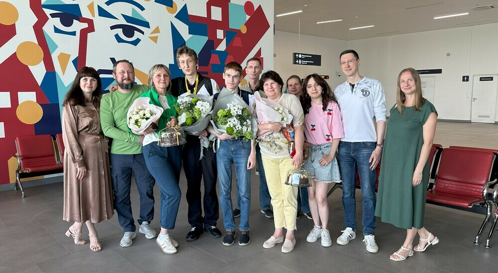 Состоялась торжественная встреча победителей Международной математической олимпиады